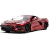 1:24 BTM 2020 Red Corvette Stingray -Christmas gift Sales Store 124 btm 2020 red corvette stingray