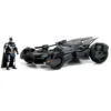 JADA 1:24 Justice League Batmobile With Batman Figure 2017 Movie Die Cast