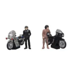No Brand 1:43 Kawasaki Motobikes Goose Figure,Toecutter Figure