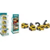 No Brand 4 Pcs Die-Cast Construction Vehicle Set -Christmas gift Sales Store 4 pcs diecast construction vehicle set
