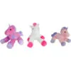 58Cm Laying Plush Unicorn 3 Asstd -Christmas gift Sales Store 58cm laying plush unicorn 3 asstd