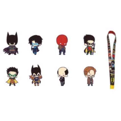 BATMAN Bat Family DX Rubber Charm Collection Assorted