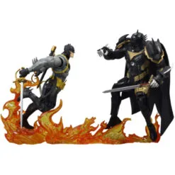 Batman - White Knight Batman Vs Azrael Batman Armor 7" Figure 2Pk