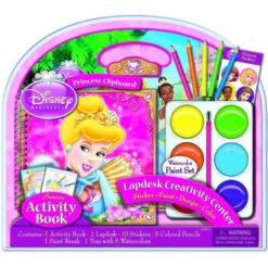 Bendon Disney Princess Lap Desk With Jumbo Paint