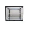 No Brand Black Mirrored Back And Base Display Case 2 Layers LED -Christmas gift Sales Store black mirrored back and base display case 2 layers led