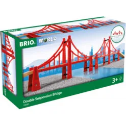 Brio Bridge - Double Suspension Bridge 5 Pcs