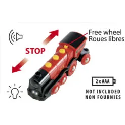 Brio World Mighty Red Action Locomotive -Christmas gift Sales Store brio world mighty red action locomotive 2