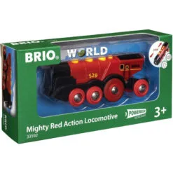 Brio World Mighty Red Action Locomotive