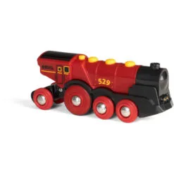 Brio World Mighty Red Action Locomotive -Christmas gift Sales Store brio world mighty red action locomotive 4