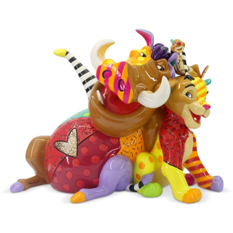 Britto Lion King Medium Figurine 3 Britto Lion King Medium Figurine