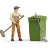Bruder Figure-Set Waste Disposal -Christmas gift Sales Store bruder figureset waste disposal 2