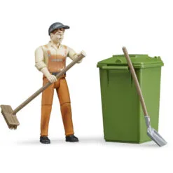 Bruder Figure-Set Waste Disposal