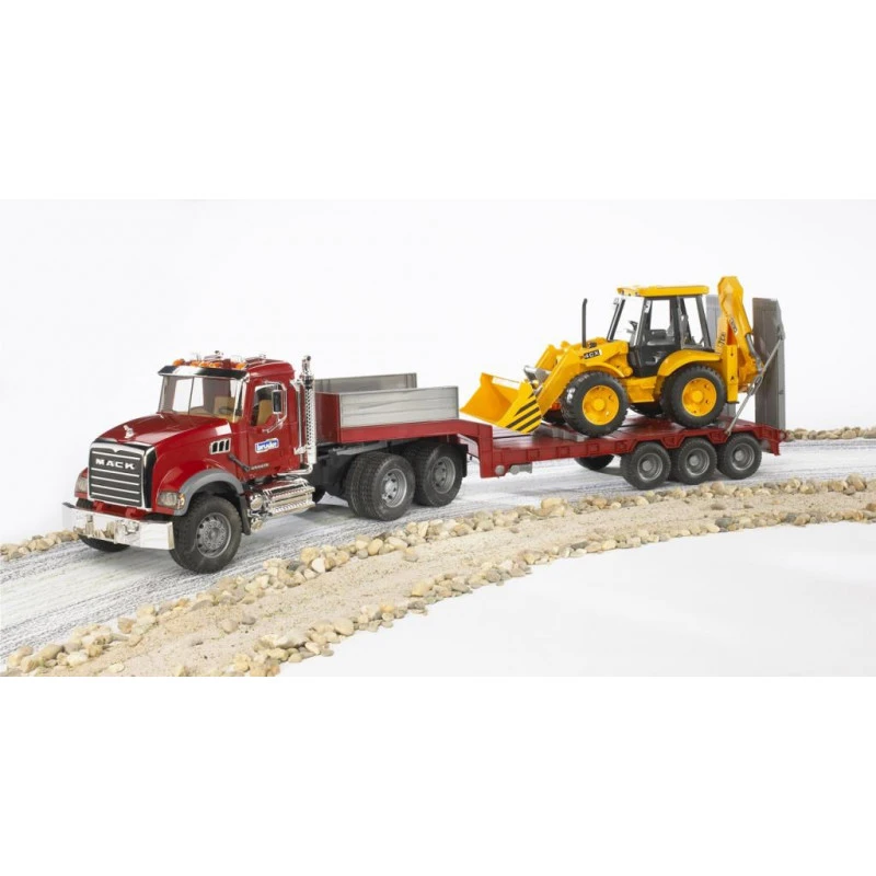 Bruder - Mack Truck & JCB 4CX 4 Bruder - Mack Truck & JCB 4CX - Image 2