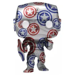 Captain America Patriotic Age (Artist) Pop! With Protector