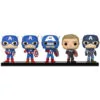Captain America (Through The Ages) Pop! 5-Pack -Christmas gift Sales Store captain america through the ages pop 5pack
