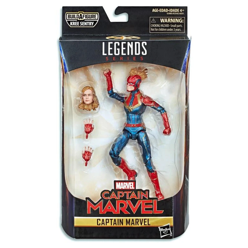 Captain Marvel 6-Inch Legends Captain Marvel 3 Captain Marvel 6-Inch Legends Captain Marvel