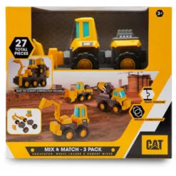 CAT Mix And Match Fleet 3-Pack Assorted -Christmas gift Sales Store cat mix and match fleet 3pack assorted 10