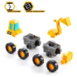 CAT Mix And Match Fleet 3-Pack Assorted -Christmas gift Sales Store cat mix and match fleet 3pack assorted 12