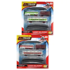 No Brand Diesel Express Train Set Passanger & Freight- Assorted -Christmas gift Sales Store diesel express train set passanger freight assorted 3