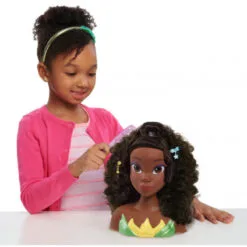 Disney Princess Basic Tiana Styling Head -Christmas gift Sales Store disney princess basic tiana styling head 7