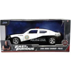 Fast & Furious - 2006 Dodge Charger Police Car 1:24 Scale