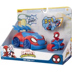 Spider-Man Feature 2 In 1 Spidey Stealth Strike Vehicle -Christmas gift Sales Store feature 2 in 1 spidey stealth strike vehicle 1
