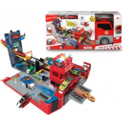 Dickie Folding Fire Truck Playset