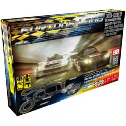 Furious Loop Road Slot Racing Set With Power Pack - Mercedes Benz CLK GT2