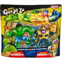 Heroes Of Goo Jit Zu Marvel S4 Versus Hulk Vs Thanos