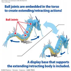 No Brand Hobby Kit Pokmon Model Kit Gyarados 13 No Brand Hobby Kit Pokmon Model Kit Gyarados -Christmas gift Sales Store hobby kit pokmon model kit gyarados 5