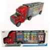 No Brand Hot Roddin Tractor Trailer With 10 Alloy Vehicles 2 No Brand Hot Roddin Tractor Trailer With 10 Alloy Vehicles -Christmas gift Sales Store hot roddin tractor trailer with 10 alloy vehicles