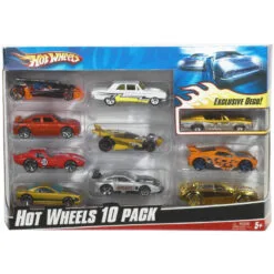 Hot Wheels 10 Car Pack- Assorted -Christmas gift Sales Store hot wheels 10 car pack assorted 3