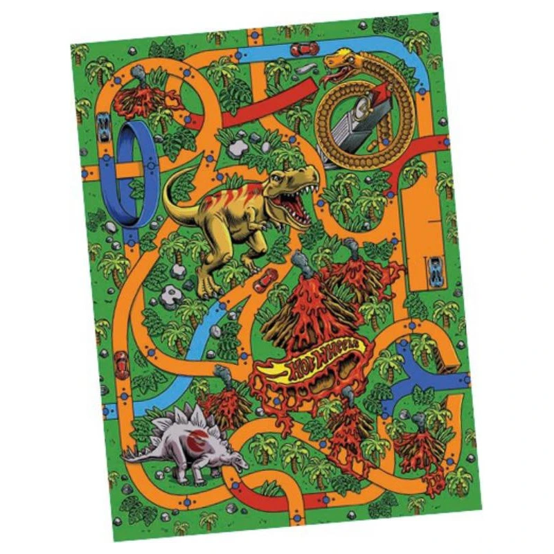 Hot Wheels 115 X 85cm Reversible Foam Playmat 4 Hot Wheels 115 X 85cm Reversible Foam Playmat - Image 2