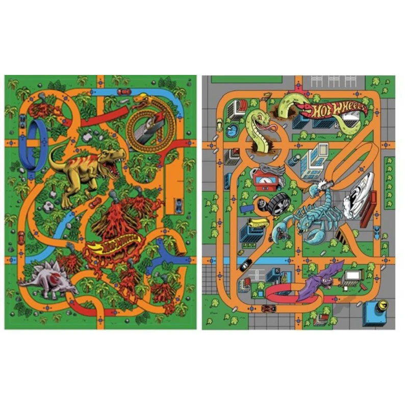 Hot Wheels 115 X 85cm Reversible Foam Playmat 6 Hot Wheels 115 X 85cm Reversible Foam Playmat - Image 4