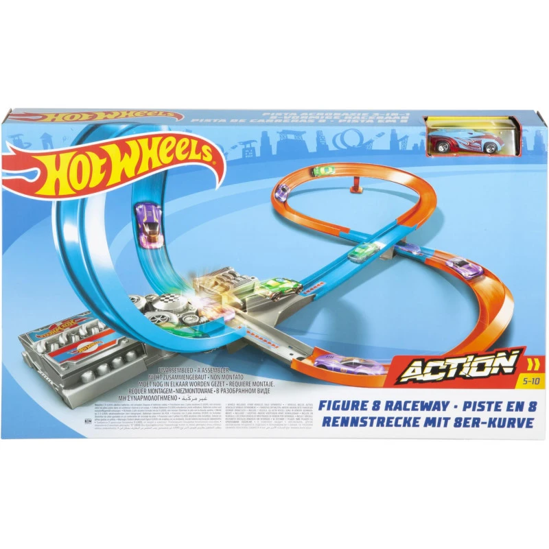 Hot Wheels Action Figure 8 Raceway 3 Hot Wheels Action Figure 8 Raceway