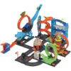 Hot Wheels City Super Loop Fire Station -Christmas gift Sales Store hot wheels city super loop fire station