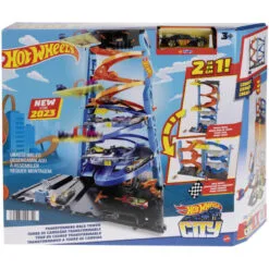 Hot Wheels City Transforming Race Tower Playset