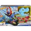 Hot Wheels City T-Rex Chomp Down Playset -Christmas gift Sales Store hot wheels city trex chomp down playset