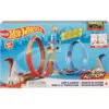 Hot Wheels Loop & Launch, Track Set -Christmas gift Sales Store hot wheels loop launch track set