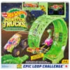 Hot Wheels Monster Trucks Epic Loop Glow In Dark Playset -Christmas gift Sales Store hot wheels monster trucks epic loop glow in dark playset