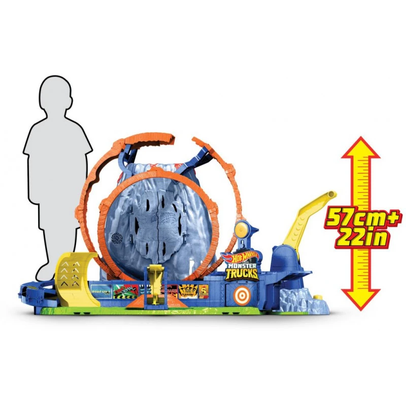 Hot Wheels Monster Trucks T-Rex Volcano Arena 7 Hot Wheels Monster Trucks T-Rex Volcano Arena - Image 5