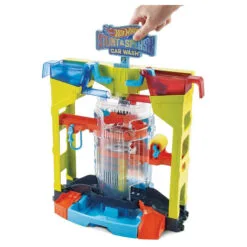 Hot Wheels Stunt & Splash Car Wash Play Set -Christmas gift Sales Store hot wheels stunt splash car wash play set 2