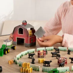 John Deere Jd Monster Treads Eco-Snaps Barn Play Set -Christmas gift Sales Store jd monster treads ecosnaps barn play set 8