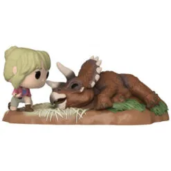 Jurassic World Jurassic Park - Dr. Sattler & Triceratops Pop! Movie Moment