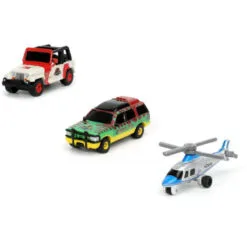 Jurassic World Jurassic Park - Nano Hollywood Ride 3Pk