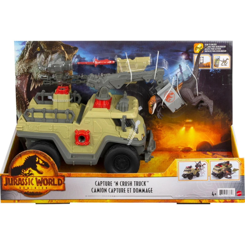 Jurassic World Capture ’N Crush Truck 3 Jurassic World Capture ’N Crush Truck