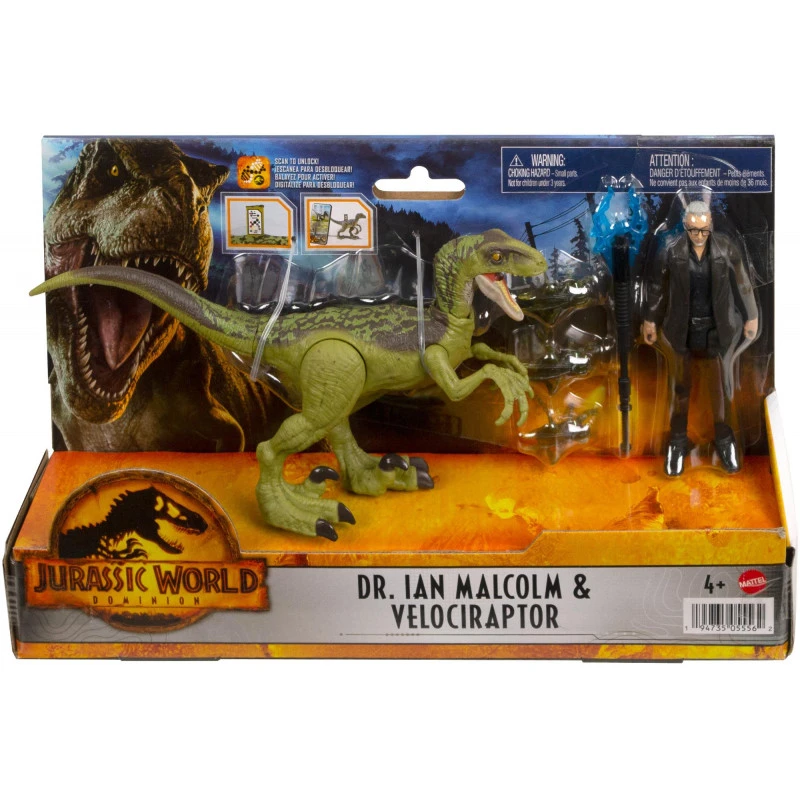 Jurassic World Human & Dino Pack Assortment 3 Jurassic World Human & Dino Pack Assortment
