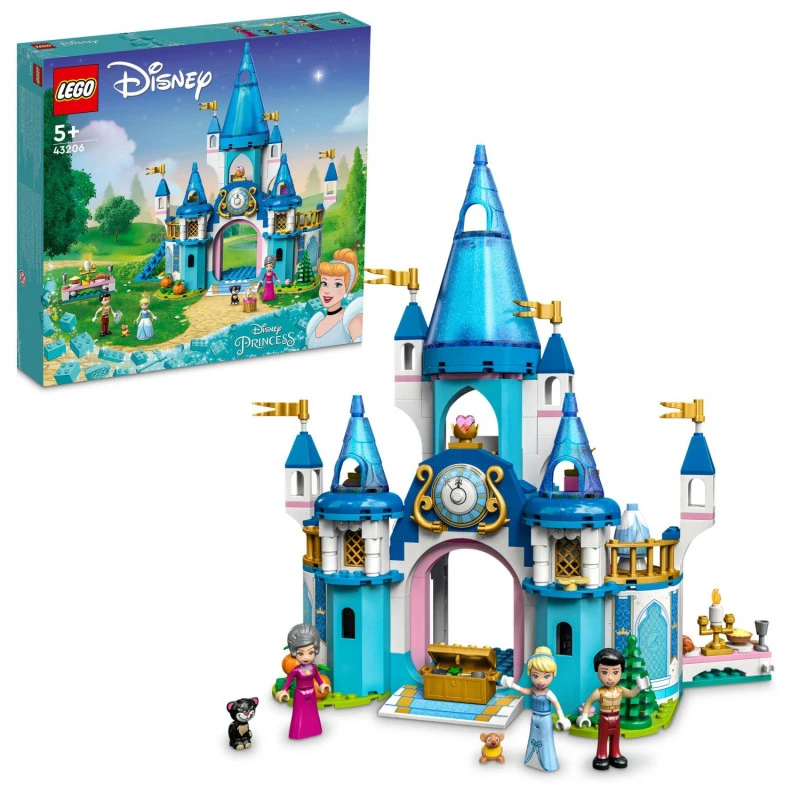 LEGO Disney Princess Cinderella And Prince Charming's Castle 43206 6 LEGO Disney Princess Cinderella And Prince Charming's Castle 43206 - Image 4