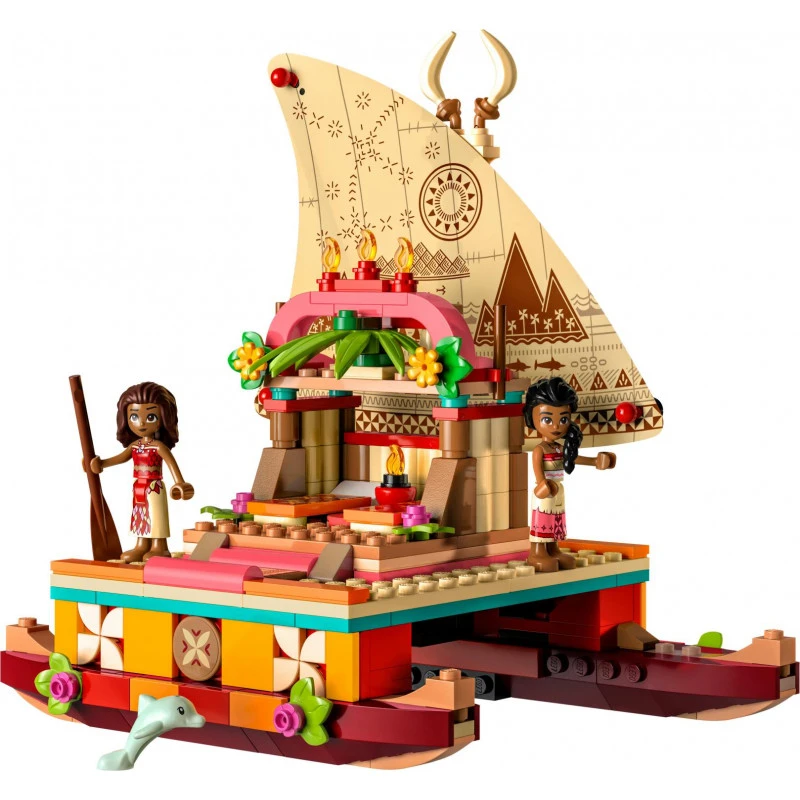 LEGO Disney Princess Moana's Wayfinding Boat 43210 4 LEGO Disney Princess Moana's Wayfinding Boat 43210 - Image 2