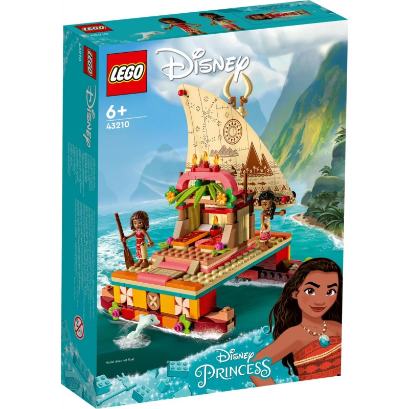 LEGO Disney Princess Moana's Wayfinding Boat 43210 3 LEGO Disney Princess Moana's Wayfinding Boat 43210